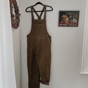 Aerie Corduroy Overalls